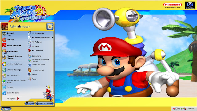 Windows XP Super Mario Edition