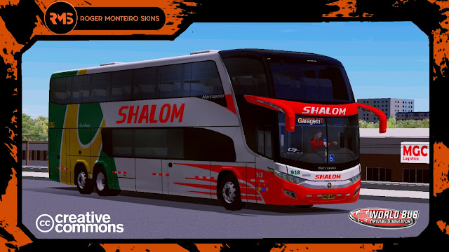 Skins World Bus Driving Simulator Roger Monteiro Skins