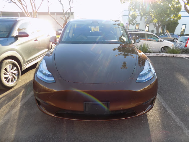 2021 Tesla Model Y-After color change completed at Almost Everything Autobody