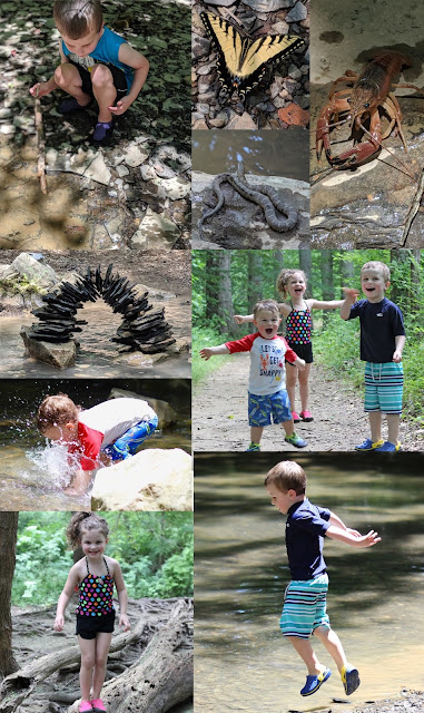 creek, summer fun, why you should go to a creek, family fun, free fun, free family fun, family time, creek fun, exploring a creek, why go to creek, creeking, get outside, explore, to do, summer to do, free to do,5 reasons to go to a creek, what can you do at a creek, rock arch, nature, creek activities