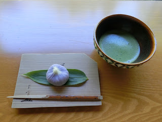  東慶寺の抹茶席