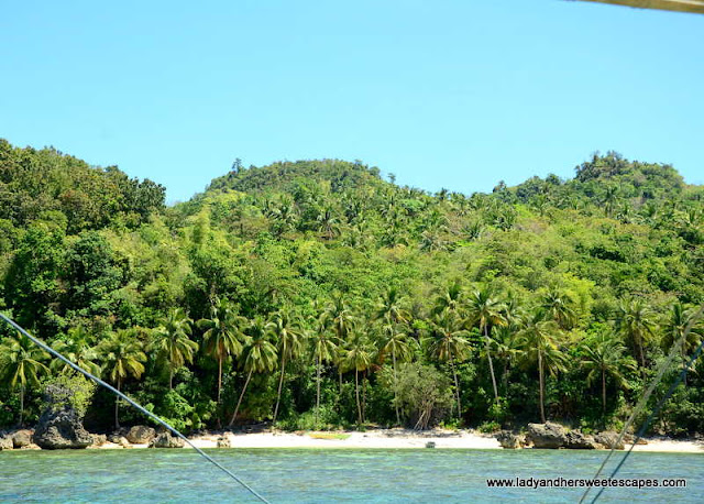 one of the private coves in Sipalay