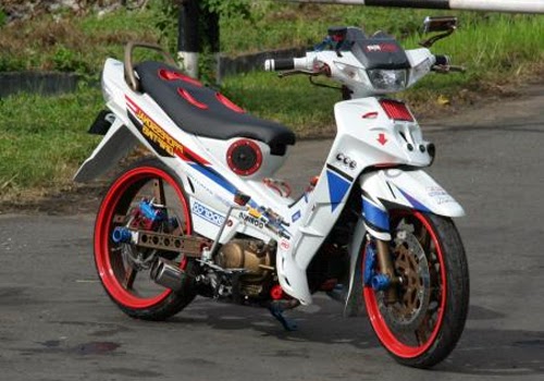 Contoh Modifikasi Yamaha New Vega R