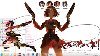 [Theme Win 7] Koutetsujou no Kabenari - Mumei by Eldiaz7