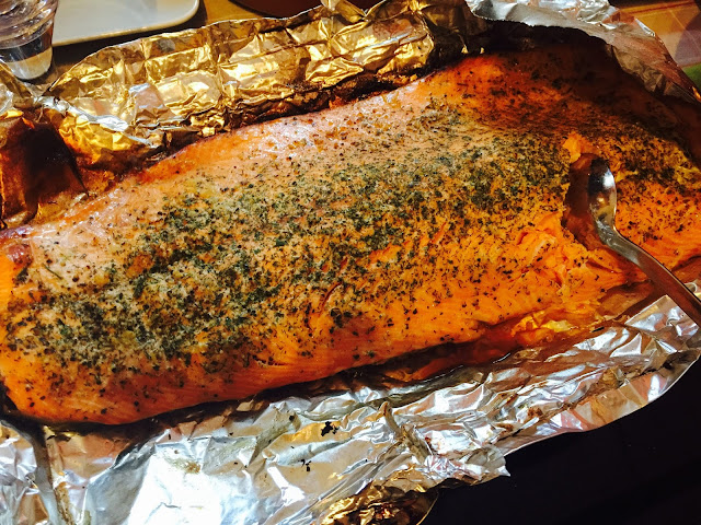 Smoker bag smoked salmon ready to eat