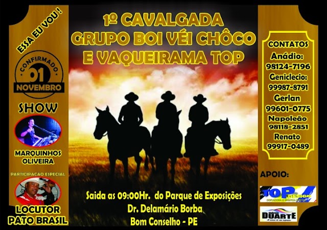 CAVALGADA DO GRUPO BOI VÉIO 