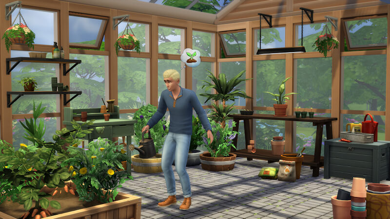The Sims 4 Greenhouse Haven