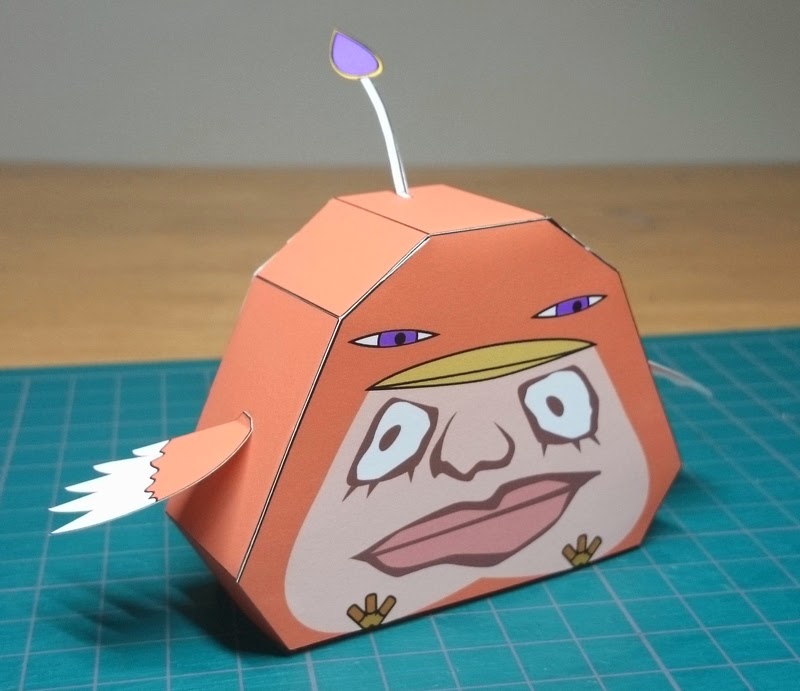 Yokai Watch Harao-dori Papercraft