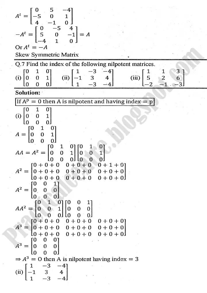 matrices-and-determinants-exercise-2-1-6
