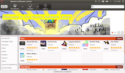 New Ubuntu Software Center