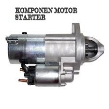 Fungsi dan Gambar Komponen motor starter