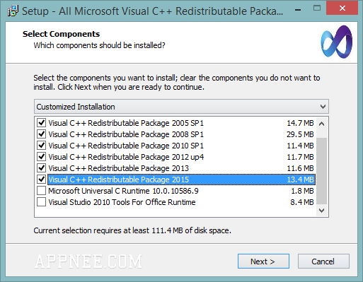 Visual C++ Redistributable PC