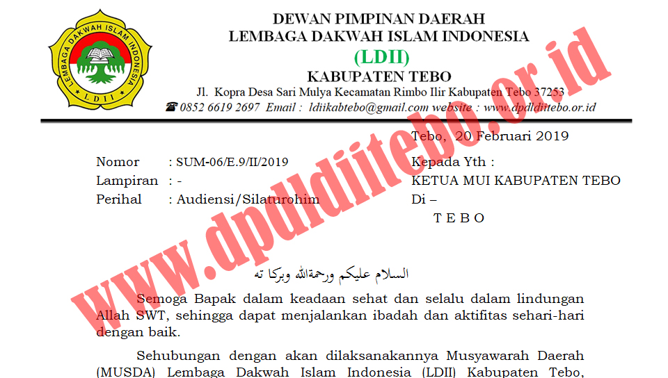 Contoh Surat Audiensi Ormas Ke Bupati Terbaru  Caresizsiniz.com