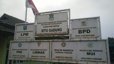 Diduga Tidak Transparan, Kades Situ Gadung "Sunat" ADD