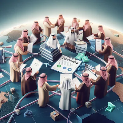 Visual Representation of Contracts in Saudi Arabia