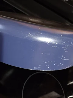 Blue Diamond Cookware paint not meant for long term