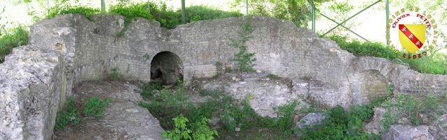 Le bassin de sortie de l'aqueduc de Gorze à Ars-sur-Moselle