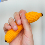 Patron gratis platano amigurumi | Free pattern amigurumi banana