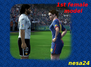 PES 2013 Female Soccer Model 1 by nesa24