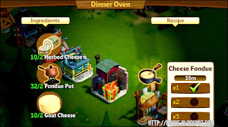 FarmVille 2: Country Escape, Goat Cheese, Fondue Pot