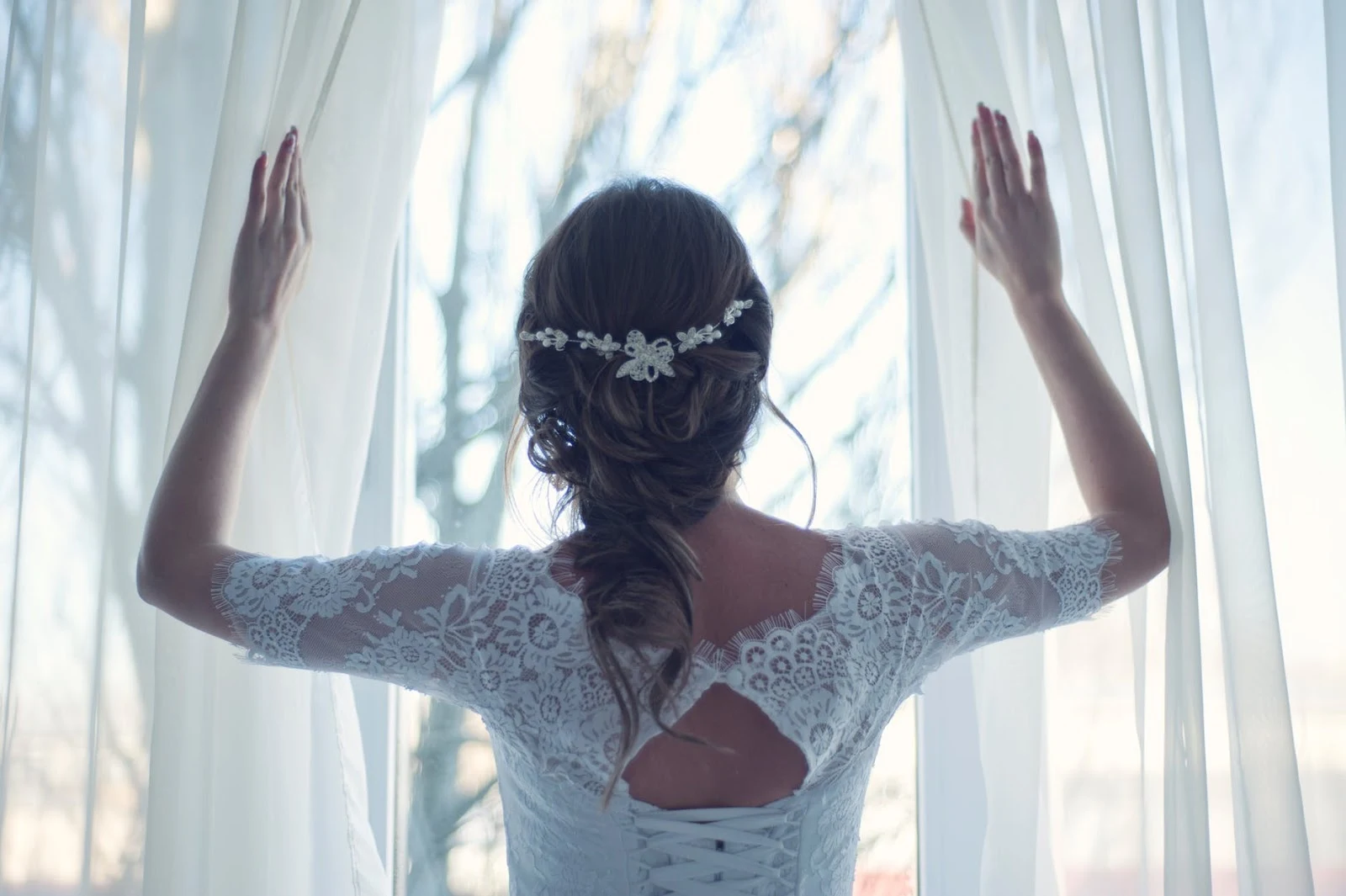 wedding hair