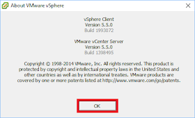Trabajaremos con la versión 5.5 del cliente de vmware.