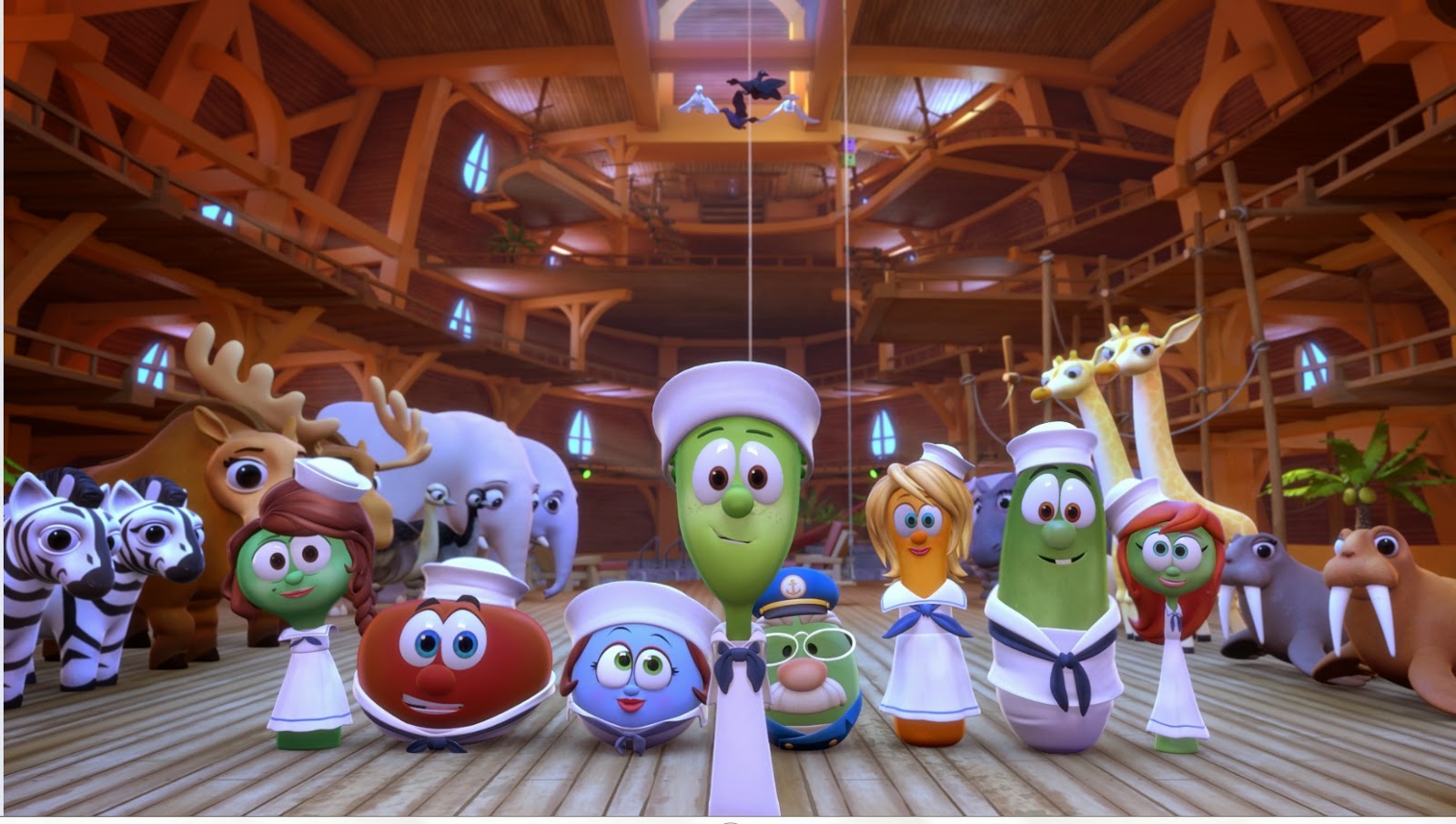 To Everything There Is A Season Veggietales Noah S Ark Review And Dvd Giveaway