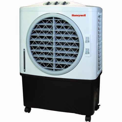 Indoor/Outdoor Evaporative Air Cooler - White/Black