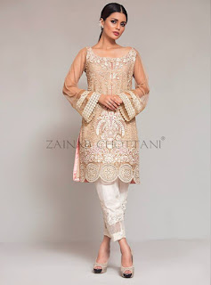 Zainab Chottani Embroidered Chiffon Eid Collection 2016-2017