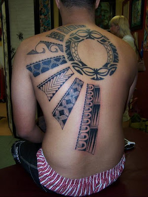 back tribal tattoos