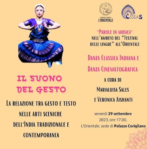 DANZA INDIANA - UNIVERSITA L'ORIENTALE DI NAPOLI