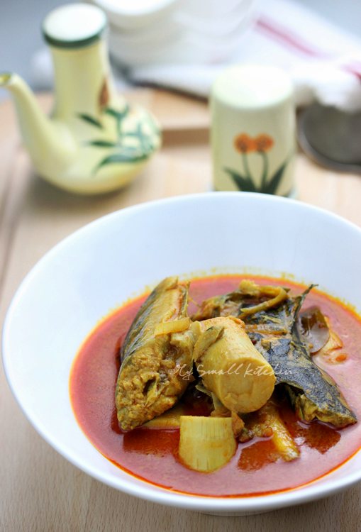 My Small Kitchen: Gulai Ikan Keli & Rebung