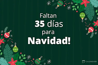 faltan dias navidad