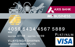Axis Bank My Business Credit Card