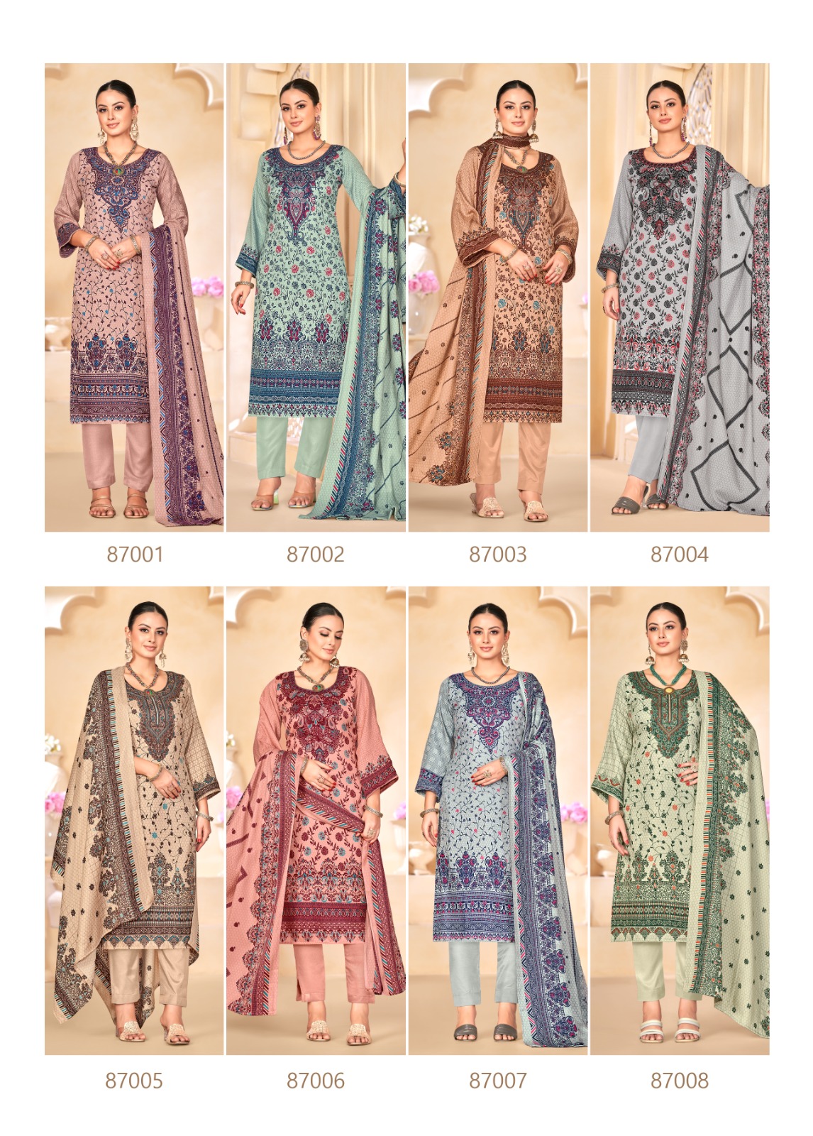 Karachi Pashmina Salwar Suits Manufacturer