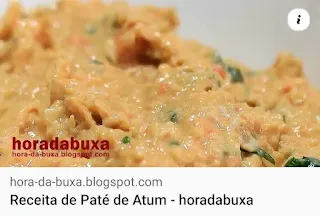 Receita de Paté de Atum - horadabuxa