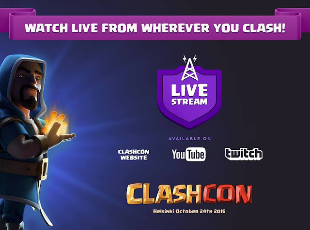 Clashcon live