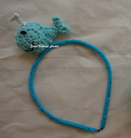 free crochet whale motif, free crochet whale headband