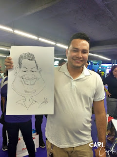 Caricaturista em Recife EXPOISP 2023