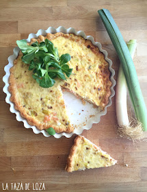 quiche de salmón fresco 