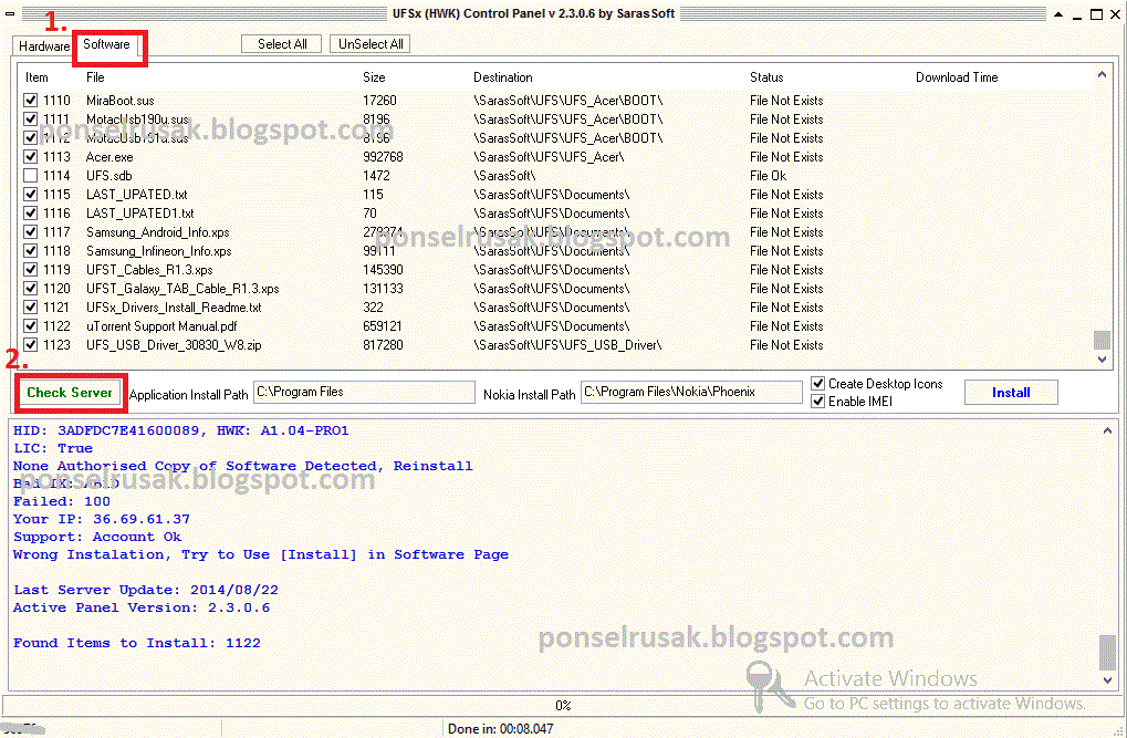 tutorial selengkapnya bisa dilihat di blog Ponsel Rusak ini.