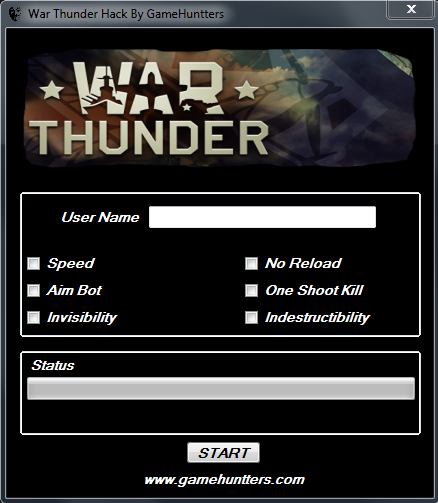 War Thunder Hack By GameHuntters  GameHuntters