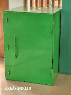 Kotak Amal Besi pesanan Bpk Gunadi di Kalimulya Depok
