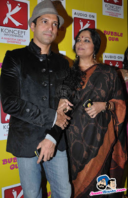 Farhan Akhtar and Tanvi Azmi