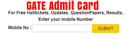 GATE 2024 Admit Card