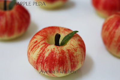 Apple peda milk fudge milkpowder recipes sweets recipes diwali sweets ayeshas kitchen