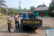 Inovasi Kapolsek Karang Jaya, Mobil Patroli Dilengkapi Alat Pemadam Kebakaran