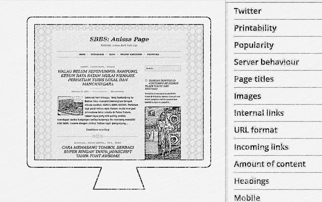 template klasik simple  dengan tampilan berkarakter kuat