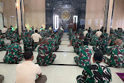 Yonmarhanlan I Laksanakan Doa Bersama Untuk Prajurit Marinir Yang Telah Gugur di Papua