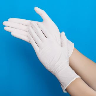 găng tay y tế không bột nitrile gọn nhẹ